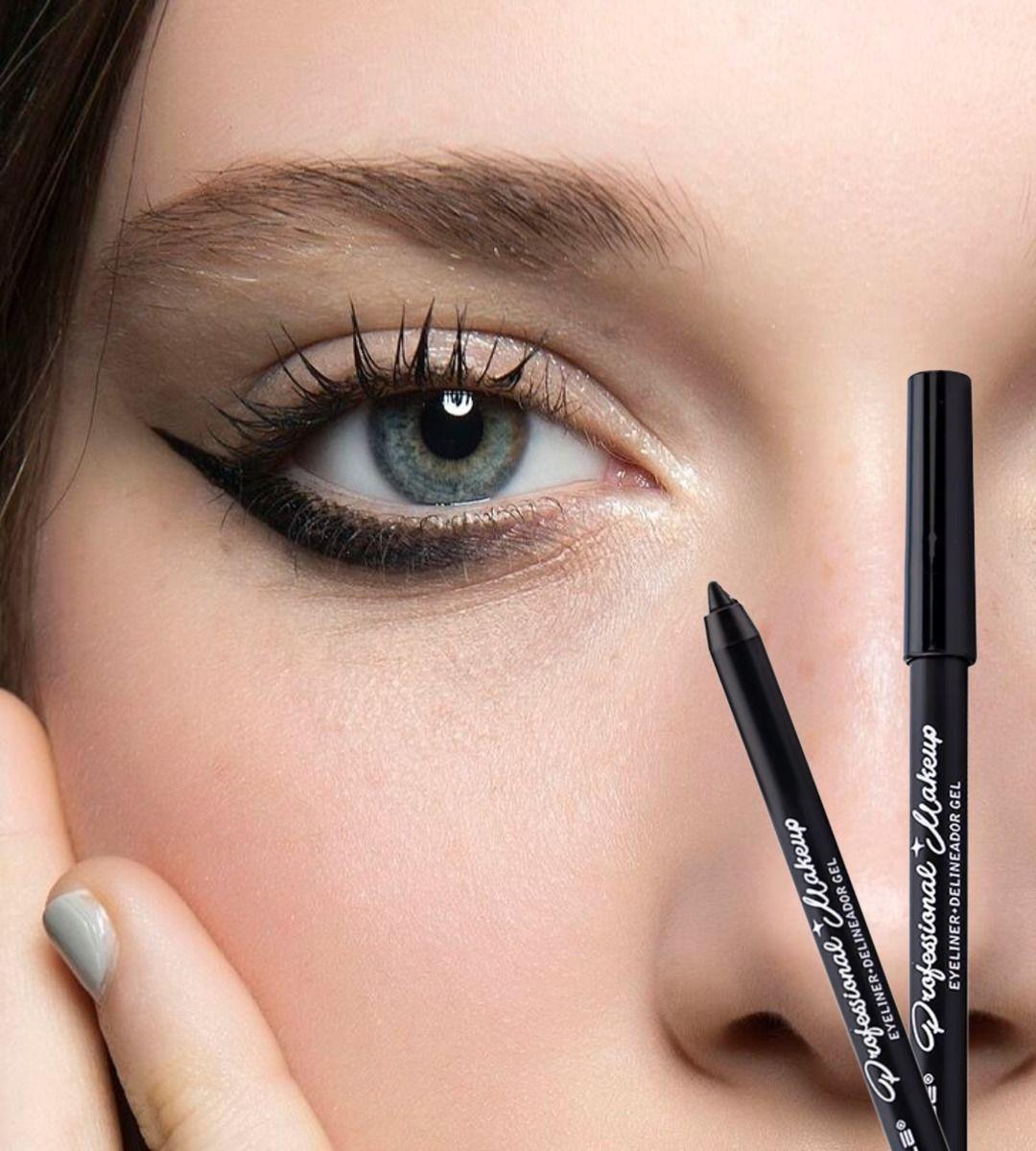 Set 5 Delineador de Ojos Negro Mirada Definida Audaz Jhn-4