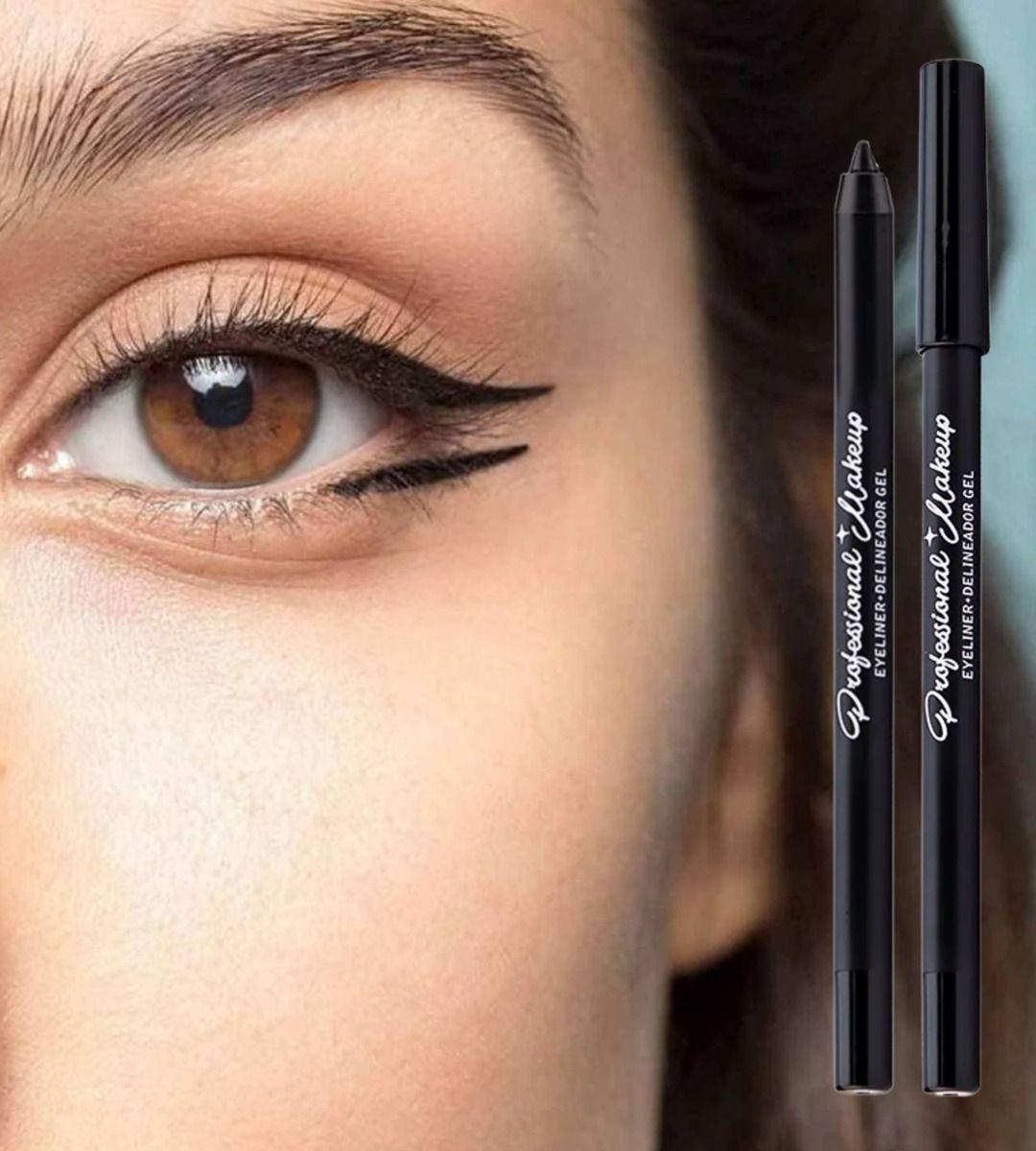 Set 5 Delineador de Ojos Negro Mirada Definida Audaz Jhn-5