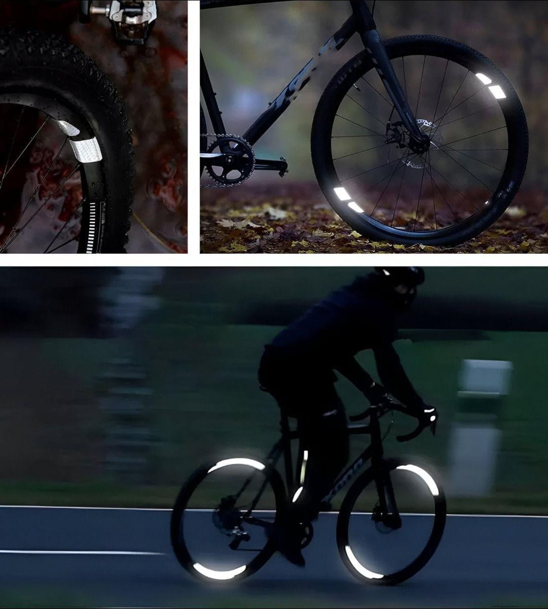 Set 3 Cinta Reflectante Impermeable Adhesiva Colores Jhn-5