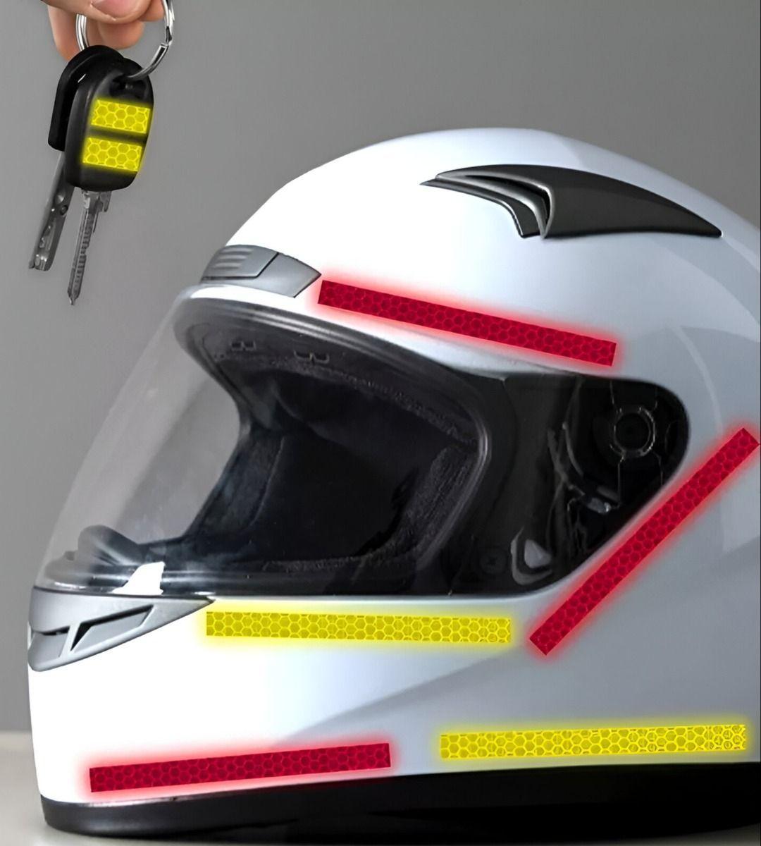 Set 3 Cinta Reflectante Impermeable Adhesiva Colores Jhn-7