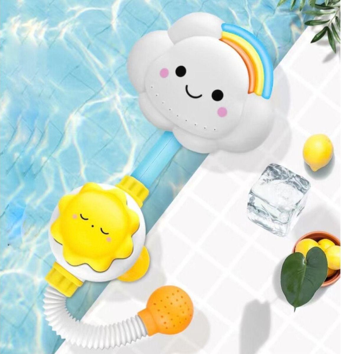 Juguete Baño Ducha Infantil Bañera Nube Bebe Portatil Lau-1