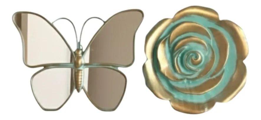 Set 3 Adorno Pared Decorativo Naturaleza Elegancia Hogar Jhn-1