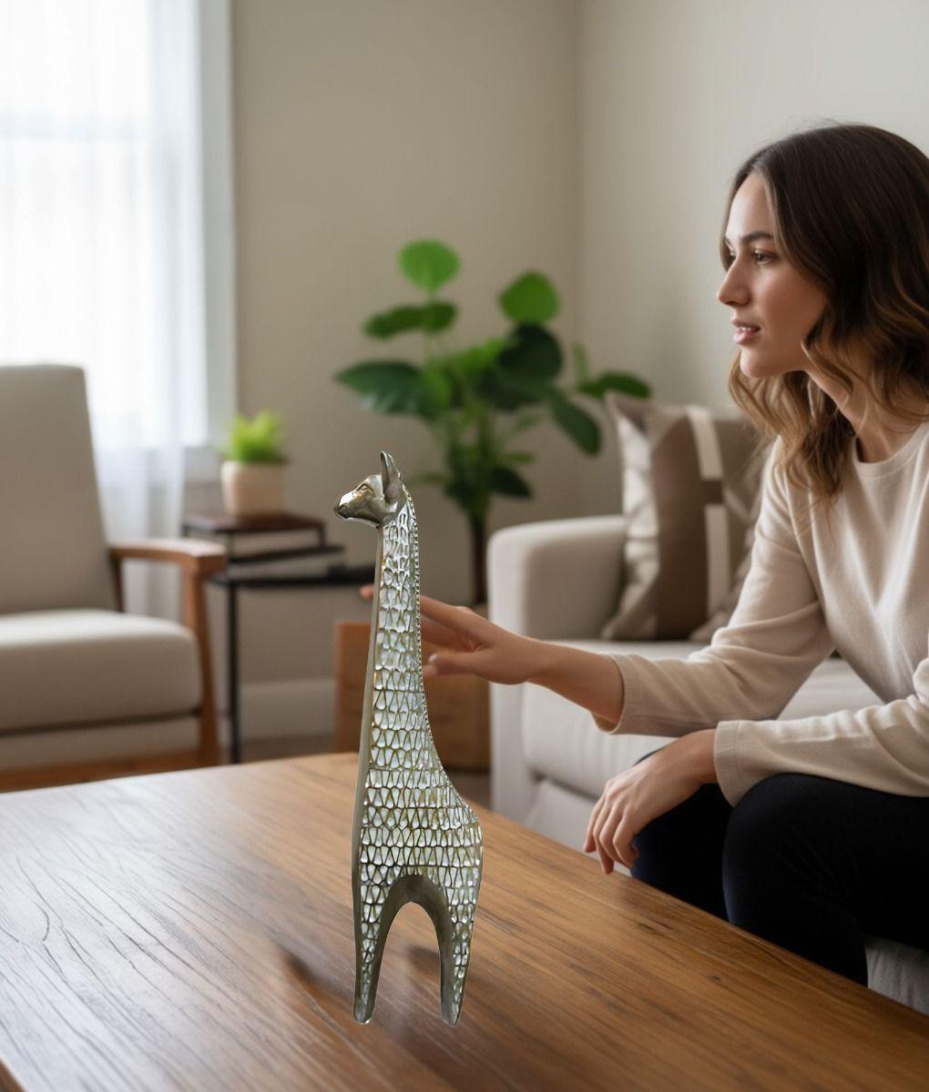 Figura Decorativa Jirafa Adorno Estatua Hogar Jhn-4