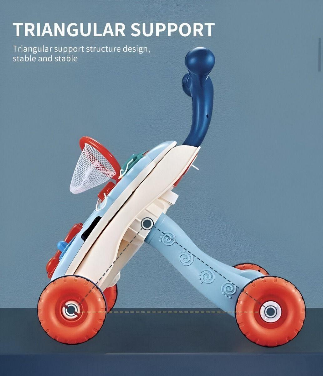 Andador Multifuncional Aprendizaje Bebés 5en1 Musical Jhn-4