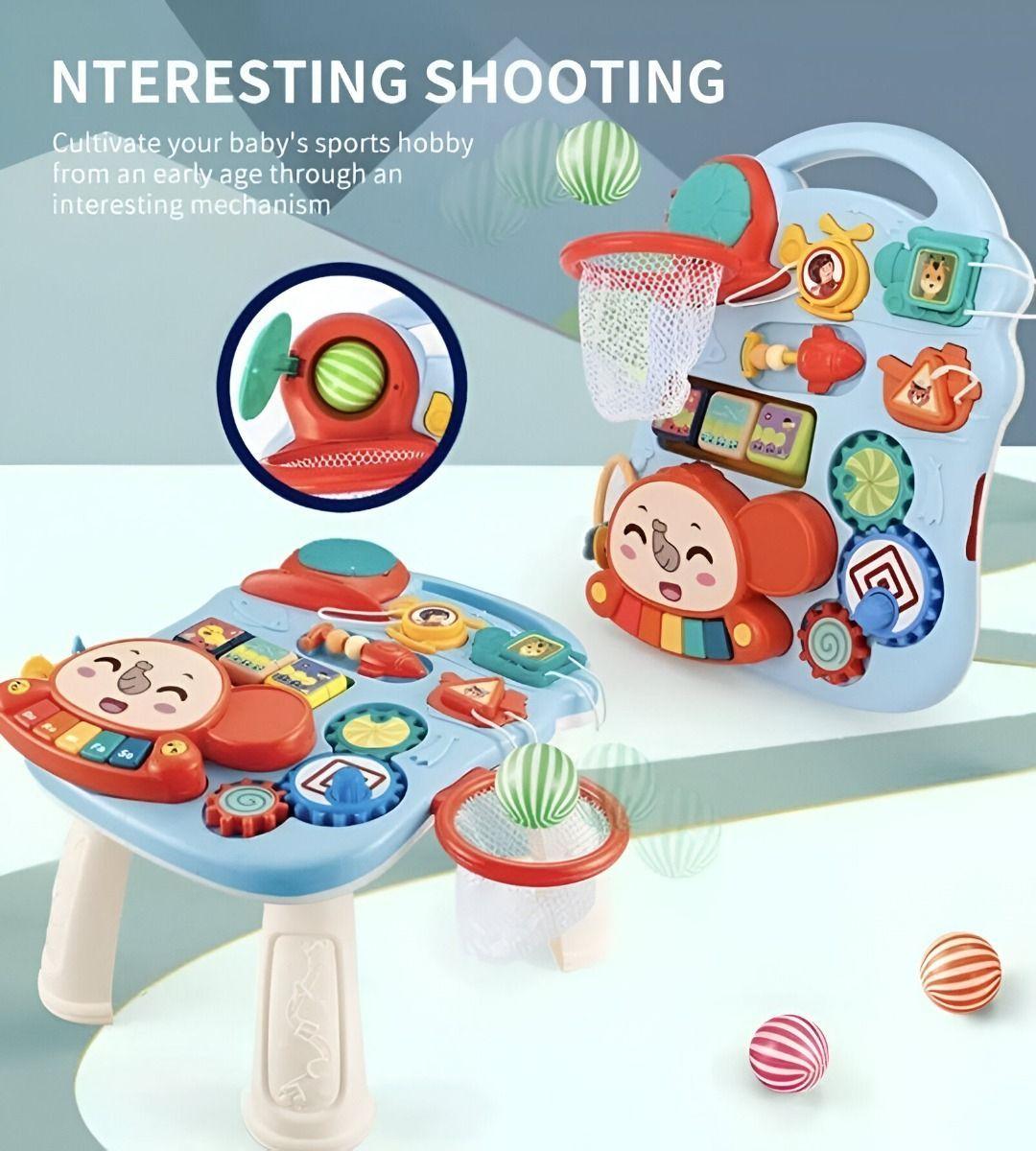 Andador Multifuncional Aprendizaje Bebés 5en1 Musical Jhn-5