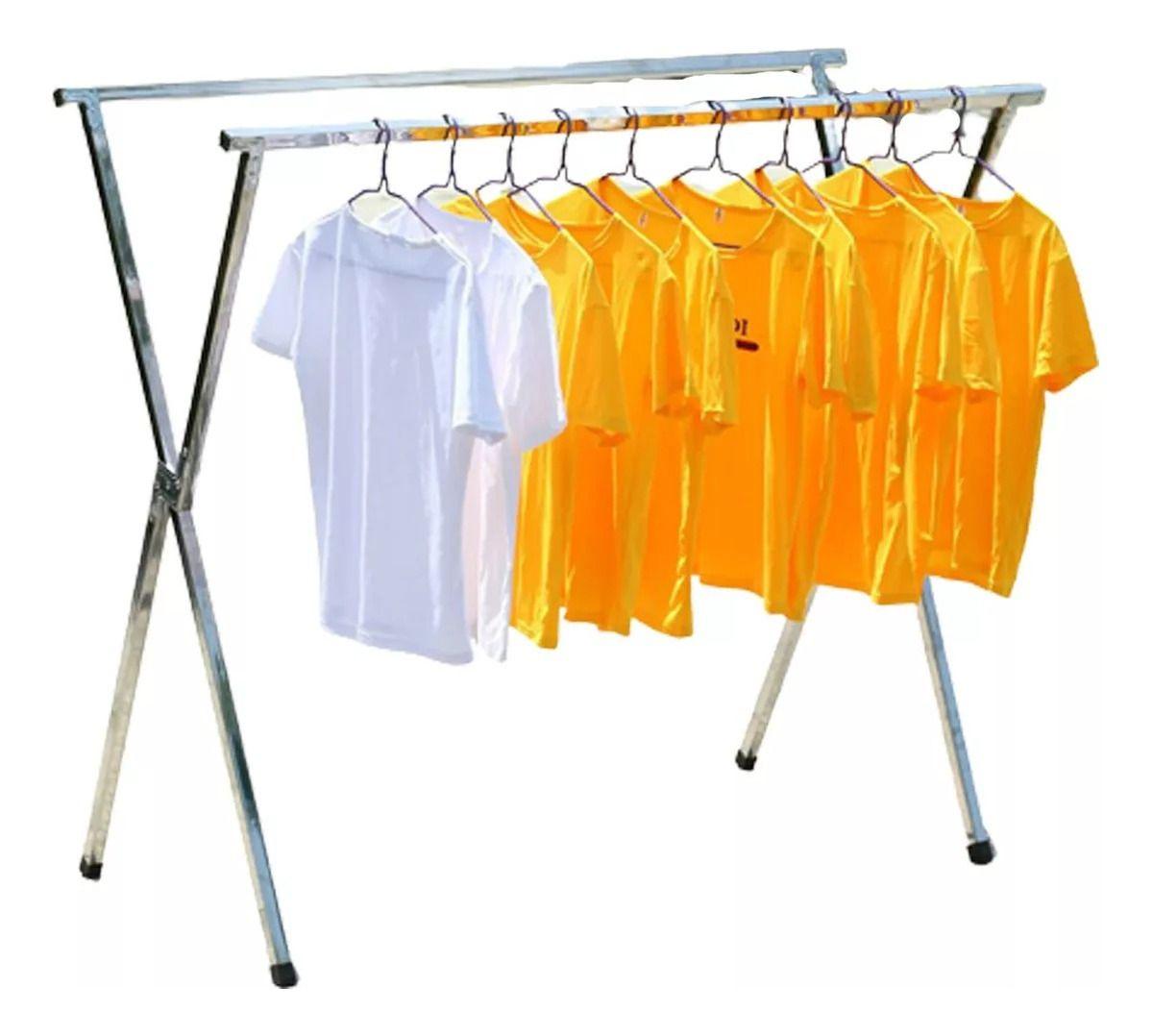 Perchero Tendedero Ropa Secado Plegable Estante Jhn-0