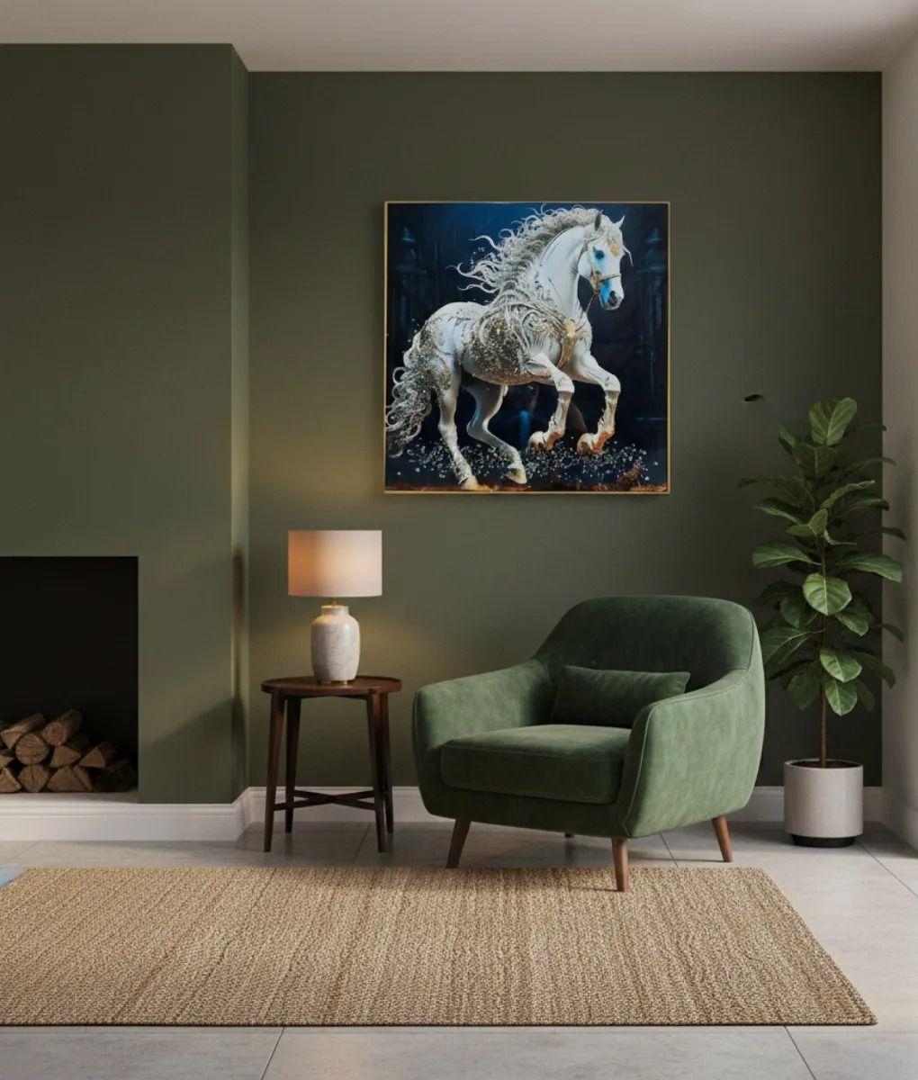 Cuadro Decorativo Pared Caballo Fantástico Galope Jhn-5
