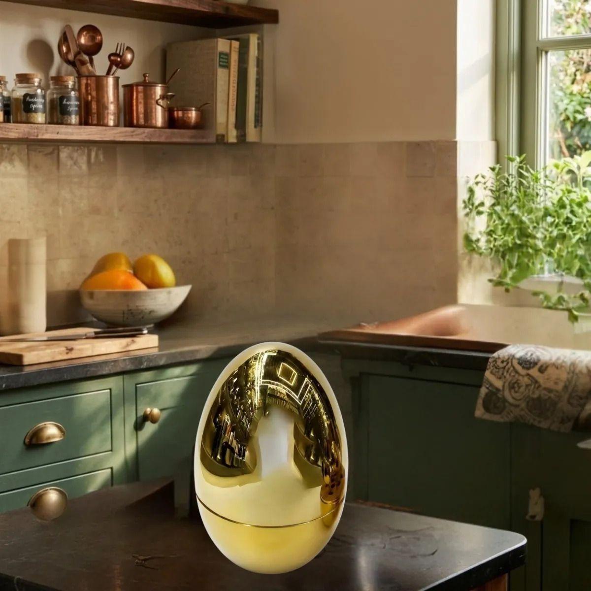Set Cubiertos Lujo Estuche Diseño Ovoide Elegante Cocina ALJ-8