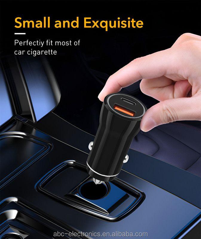 Set 3 Cargadores Coche USB Doble Puerto Carga Rapida Lau-9