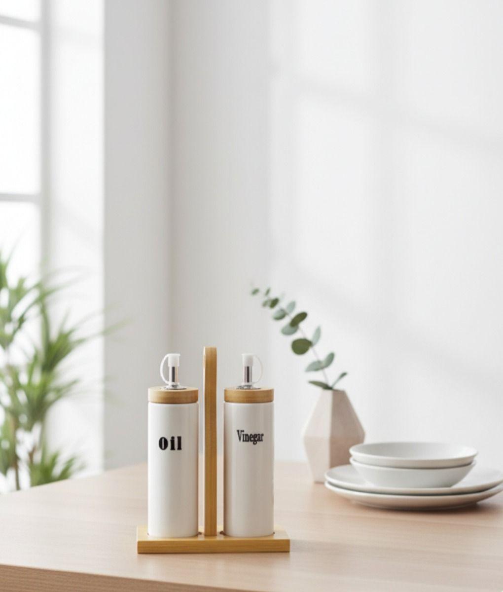 Set 2 Frasco Dispensador Aceite Vinagre Funcional Cocina Jhn-8