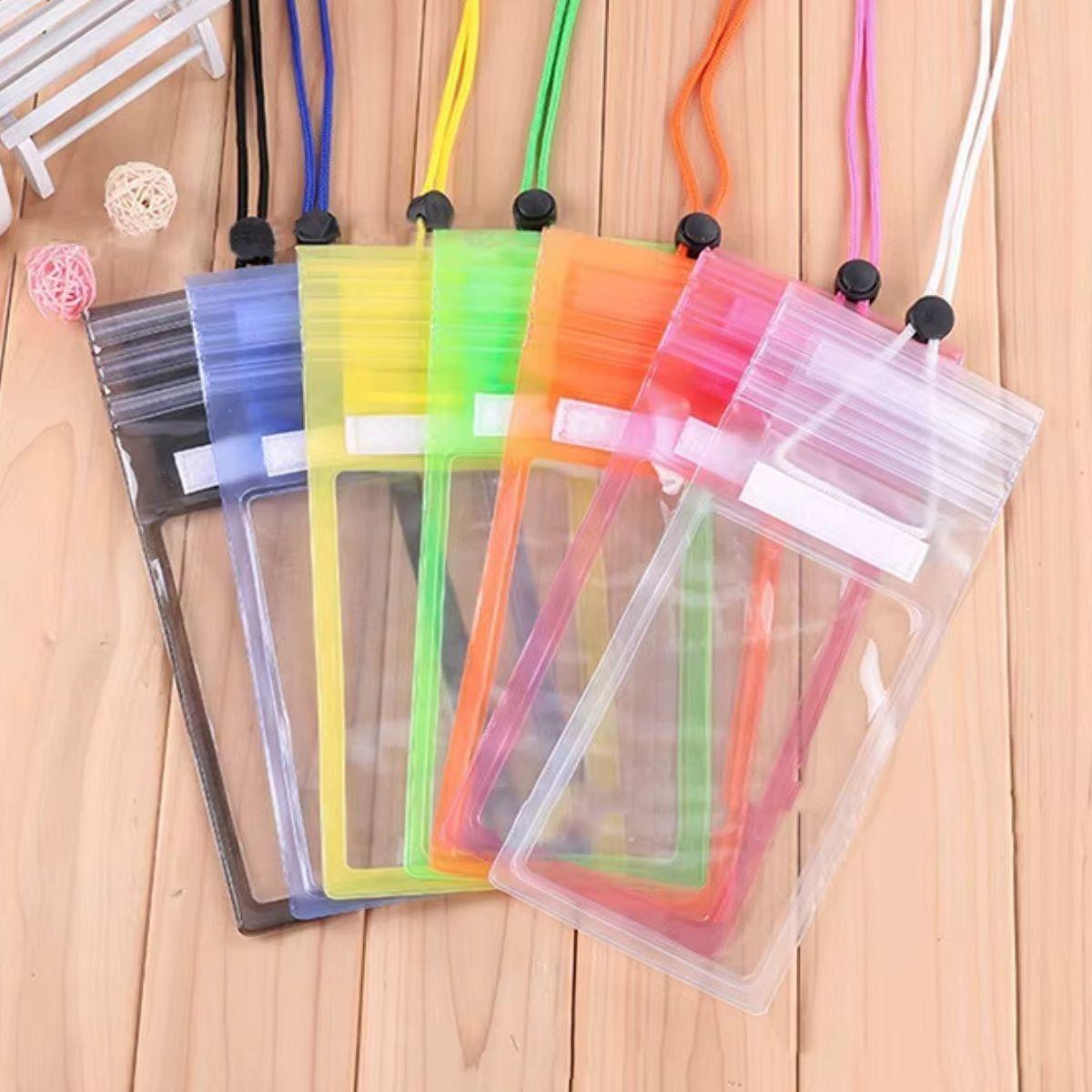 SET 12 BOLSAS IMPERMEABLE PROTEGER CELULAR AGUA LAU-9