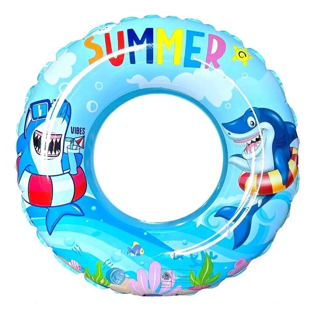 SET 3 FLOTADOR BOYA INFLABLE 80 CM NIÑOS PLAYA PISCINA LAU-0