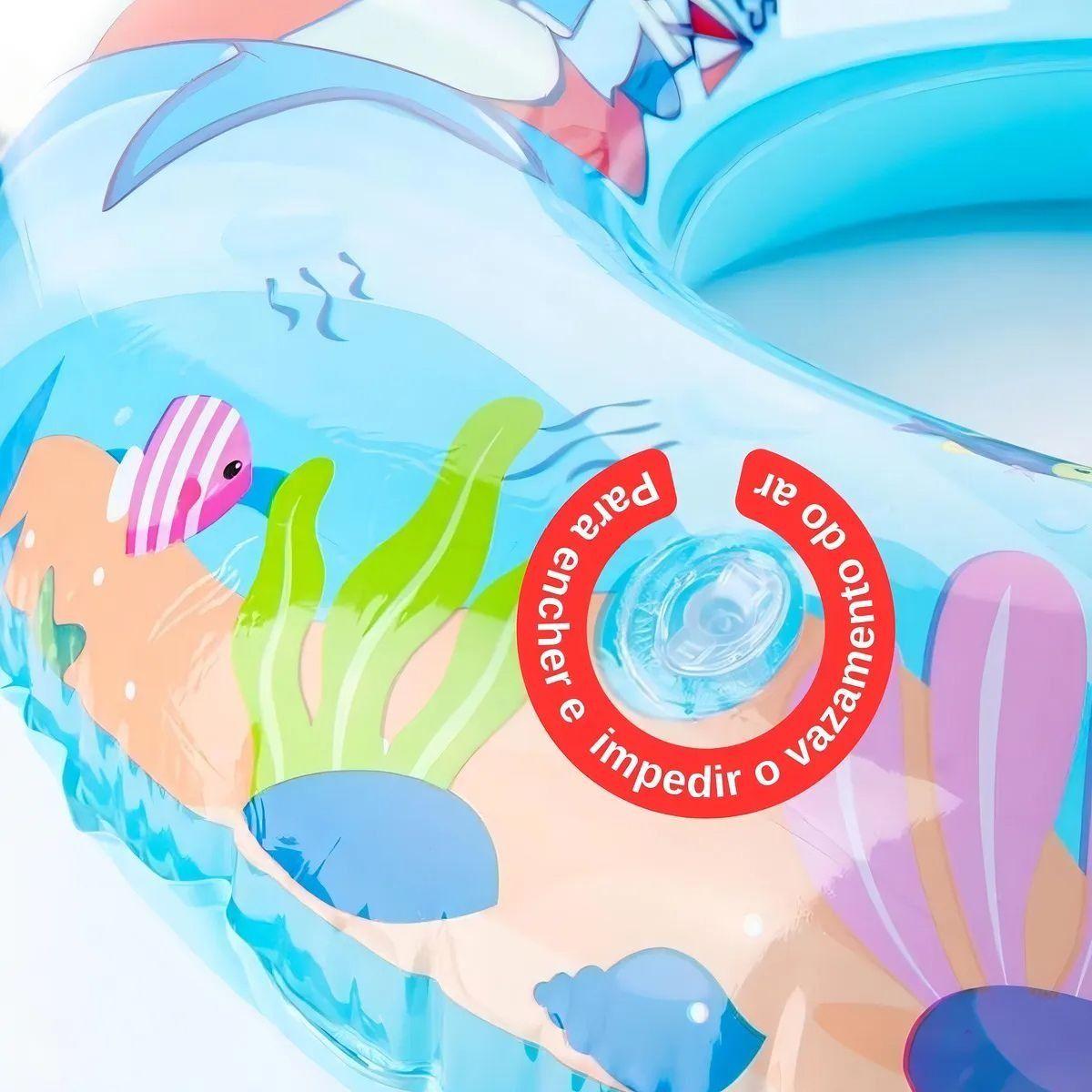 SET 3 FLOTADOR BOYA INFLABLE 80 CM NIÑOS PLAYA PISCINA LAU-9