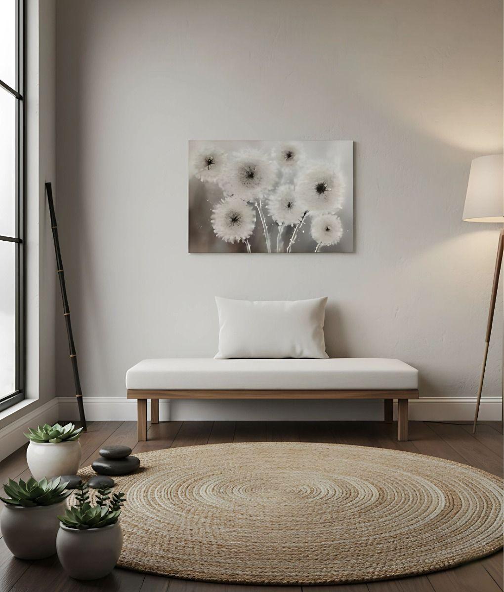 Cuadro Decorativo Pared Flores Diente De León Arte Hogar Jhn-7