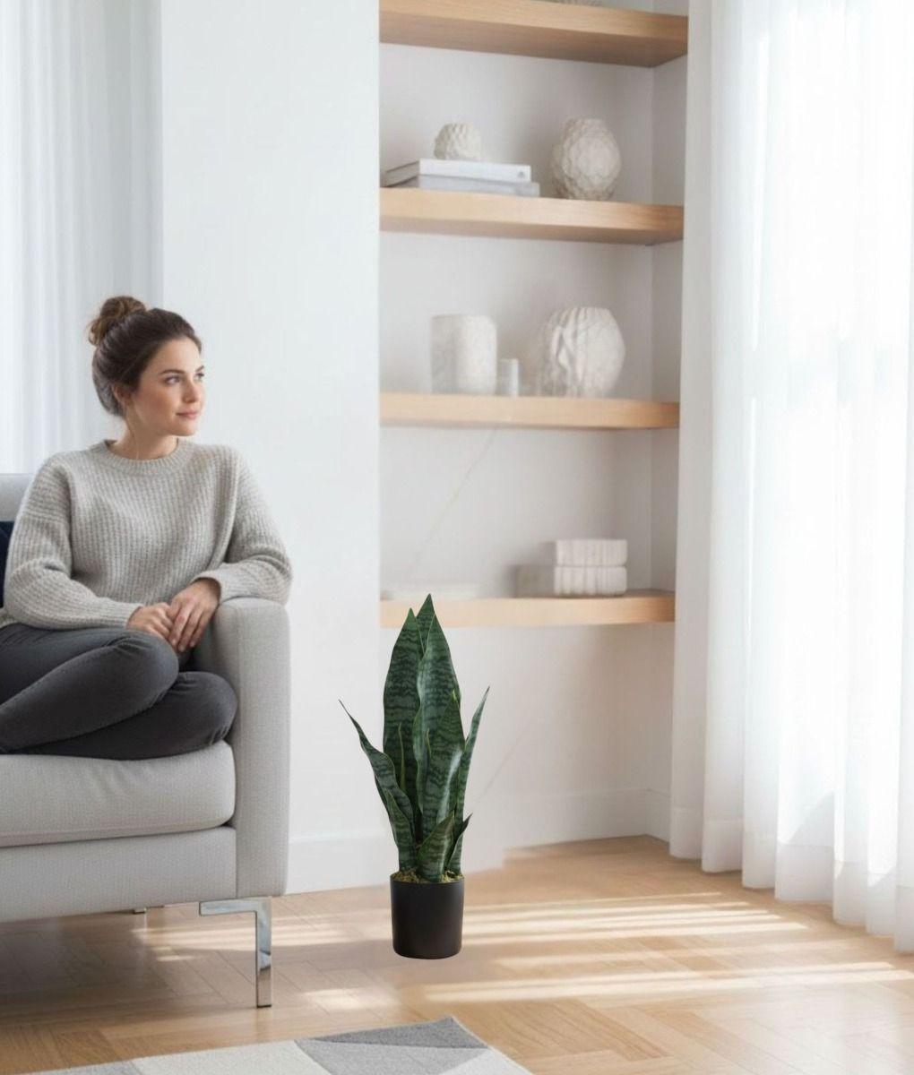 Planta Artificial Decorativa Interior Adorno Minimalista Jhn-2