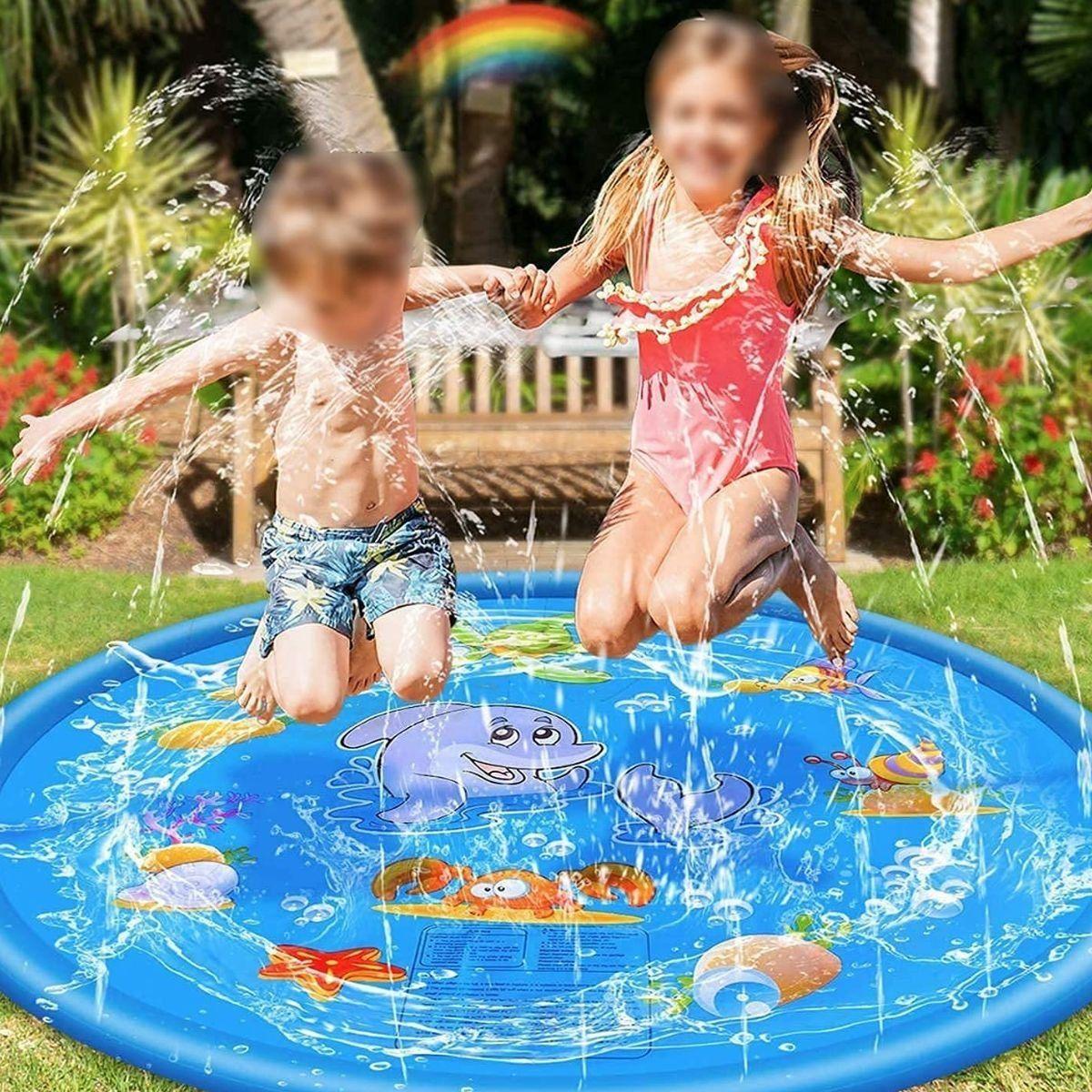 ALFOMBRA DE AGUA PORTATIL PLEGABLE DIVERTIDA VERANO LAU-1