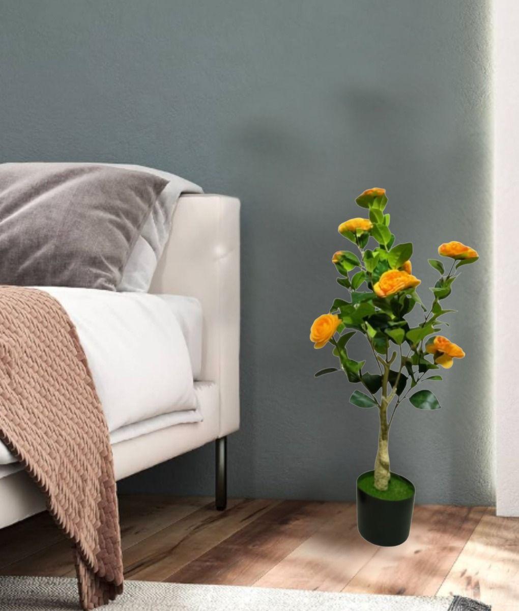 Planta Artificial Decorativa Diseño Floral Ramificado Jhn-6