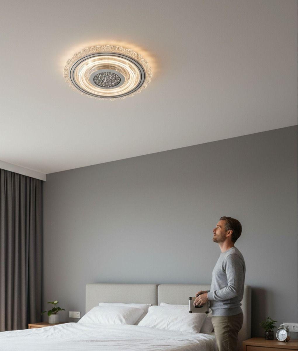 Lámpara Techo Decorativa LED Moderna Diseño Clásico Jhn-3