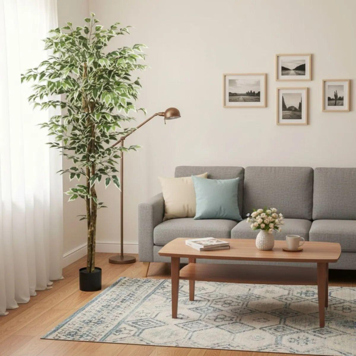 Planta Artificial Decorativa Alta Troncos Texturizados ALJ-9