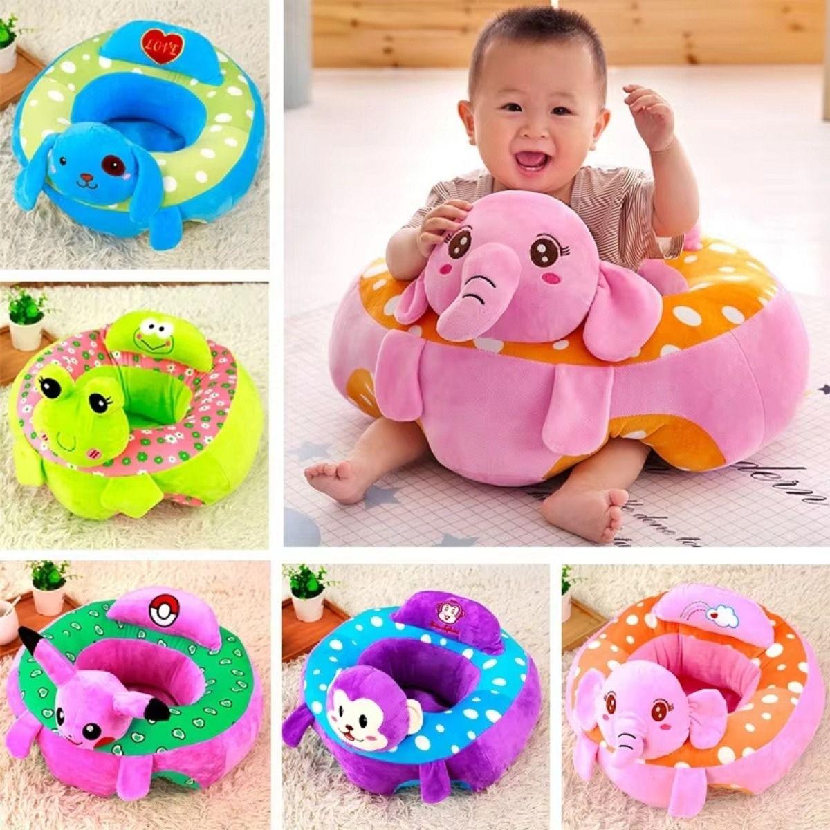 Silla Felpa Bebé Diseño Divertido Animal Divertidos Lau-2