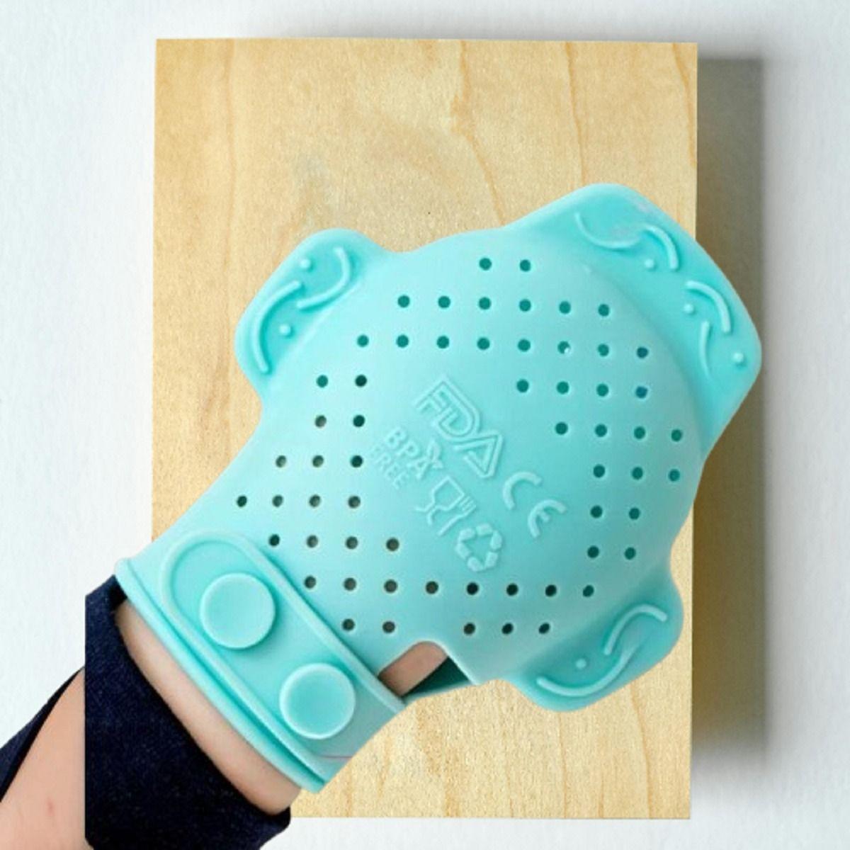 Set 4 Mordedor Guantes Alivio Encias Comodo Bebe Lau-2