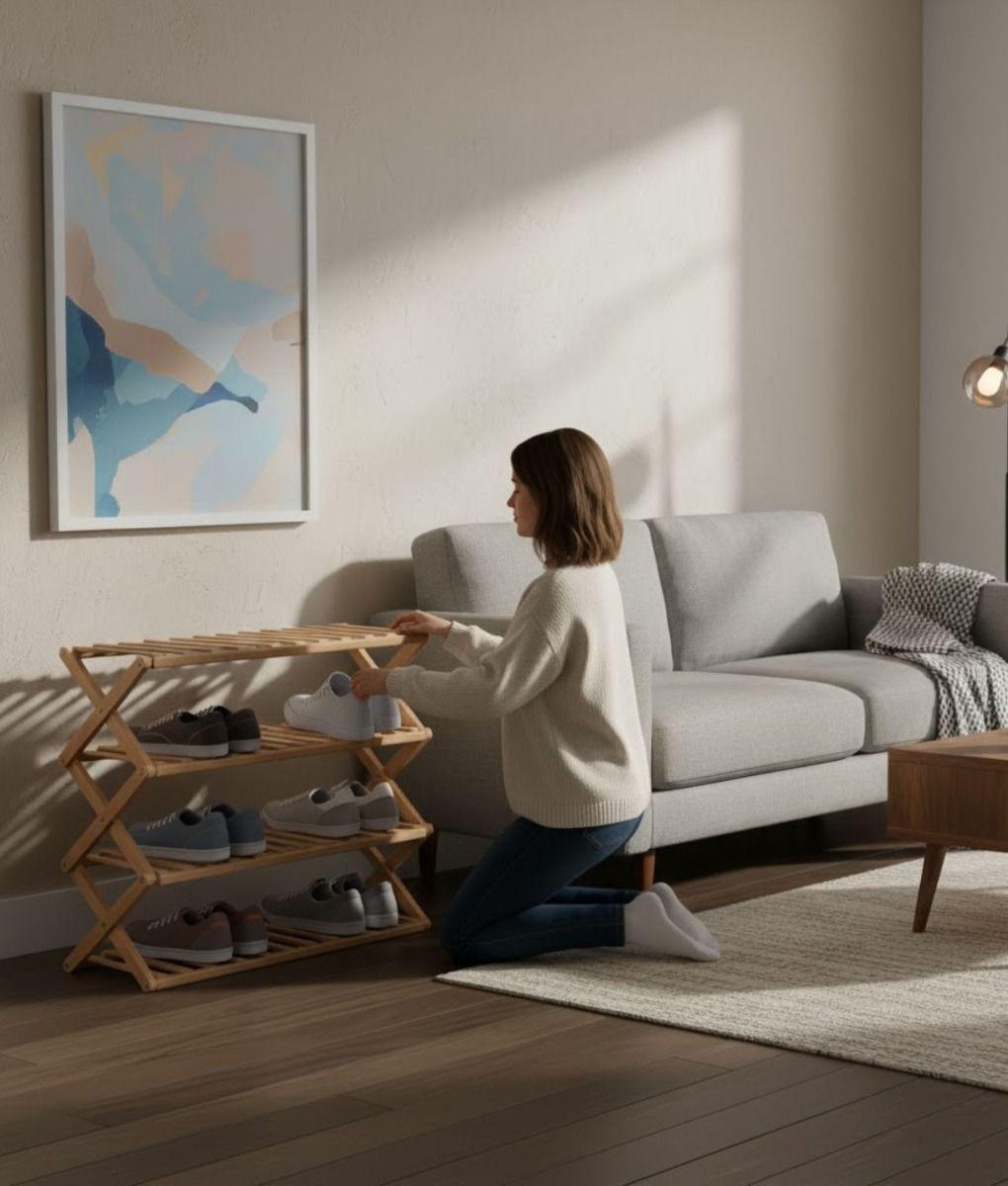 Zapatero Organizador Estilo Elegante Funcional Hogar Jhn-4