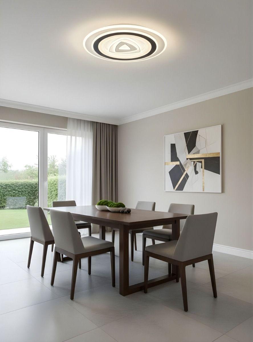 Lámpara Techo Plafón LED Diseño Geometría Vanguardista Jhn-7