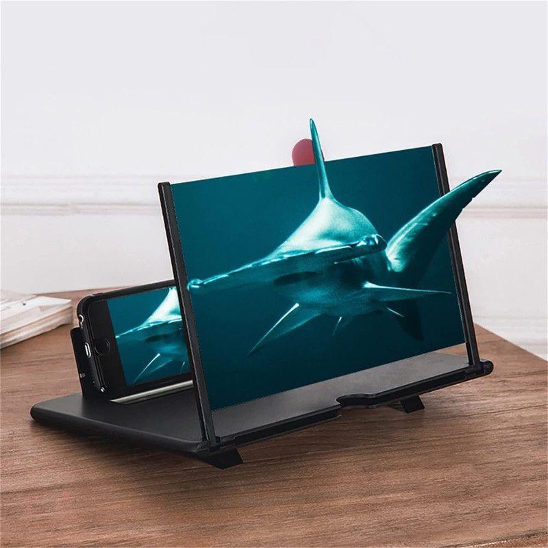 Set 3 Amplificador Pantalla Telefono Soporte Plegable Lau-8