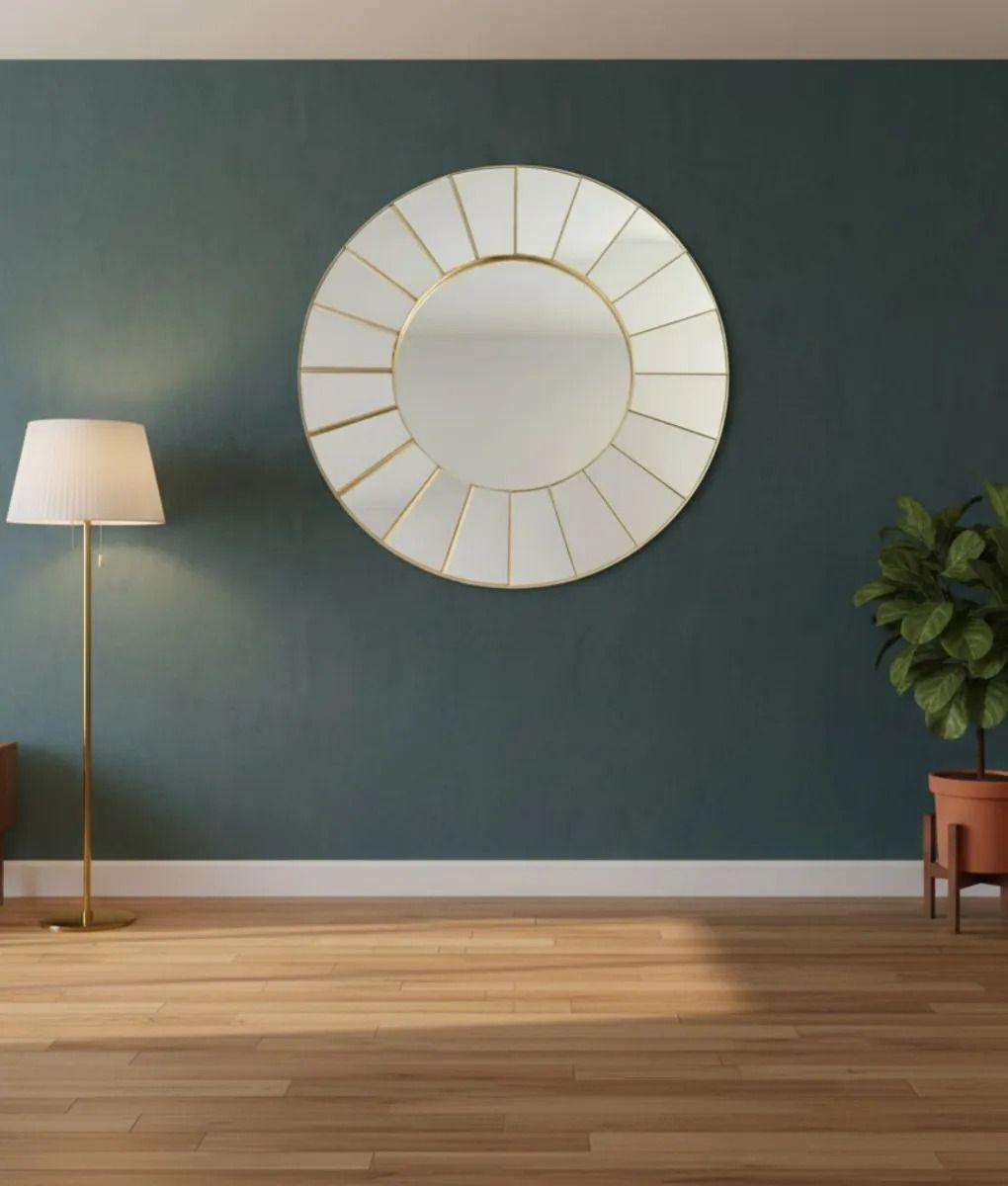 Espejo Decorativo Pared Diseño Sol Minimalista Moderno Jhn-8