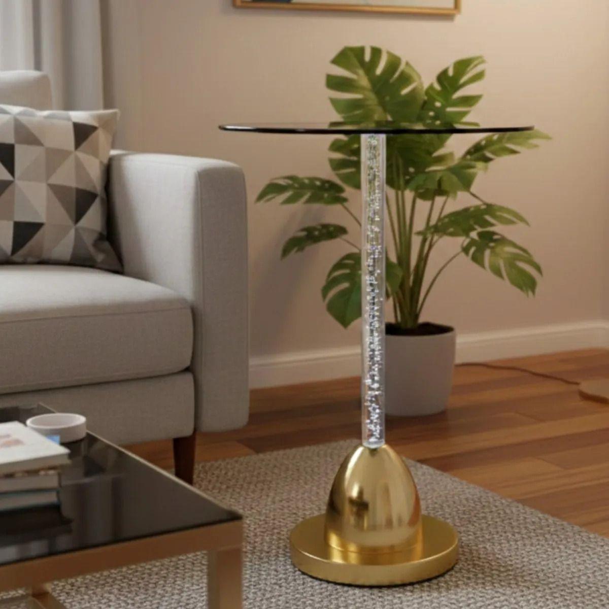 Mesa Decorativa Moderna Minimalista Diseño Burbujas AJ-0