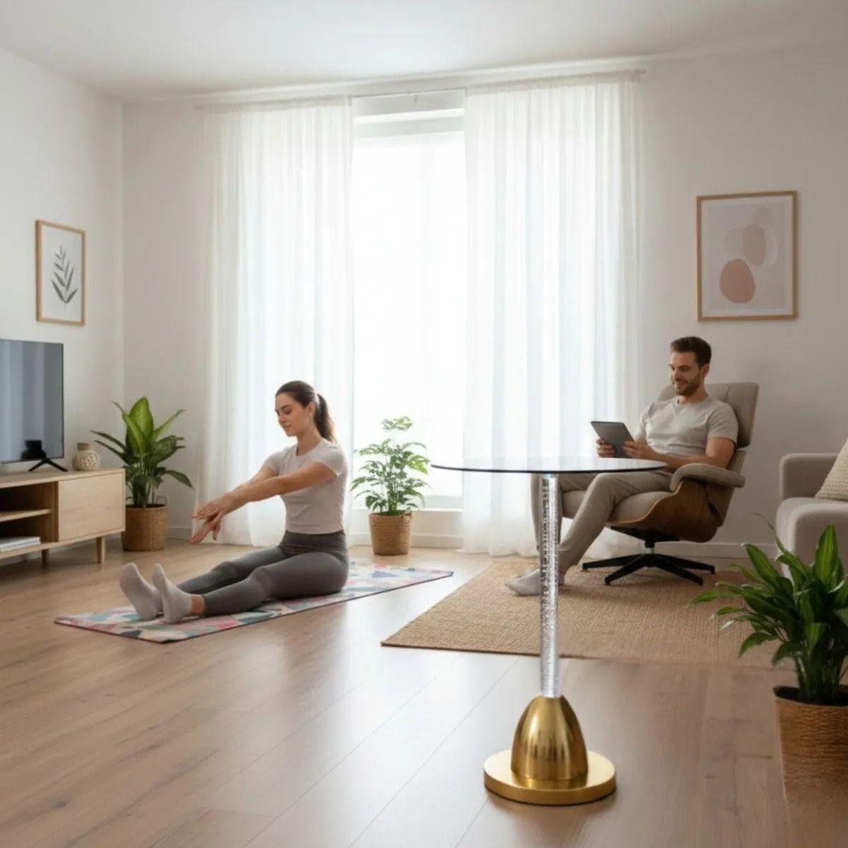 Mesa Decorativa Moderna Minimalista Diseño Burbujas AJ-4