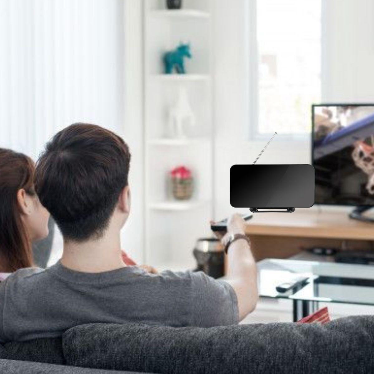 ANTENA DIGITAL TV HD AMPLIFICADOR DE SEÑAL INTELIGENTE LAU-7