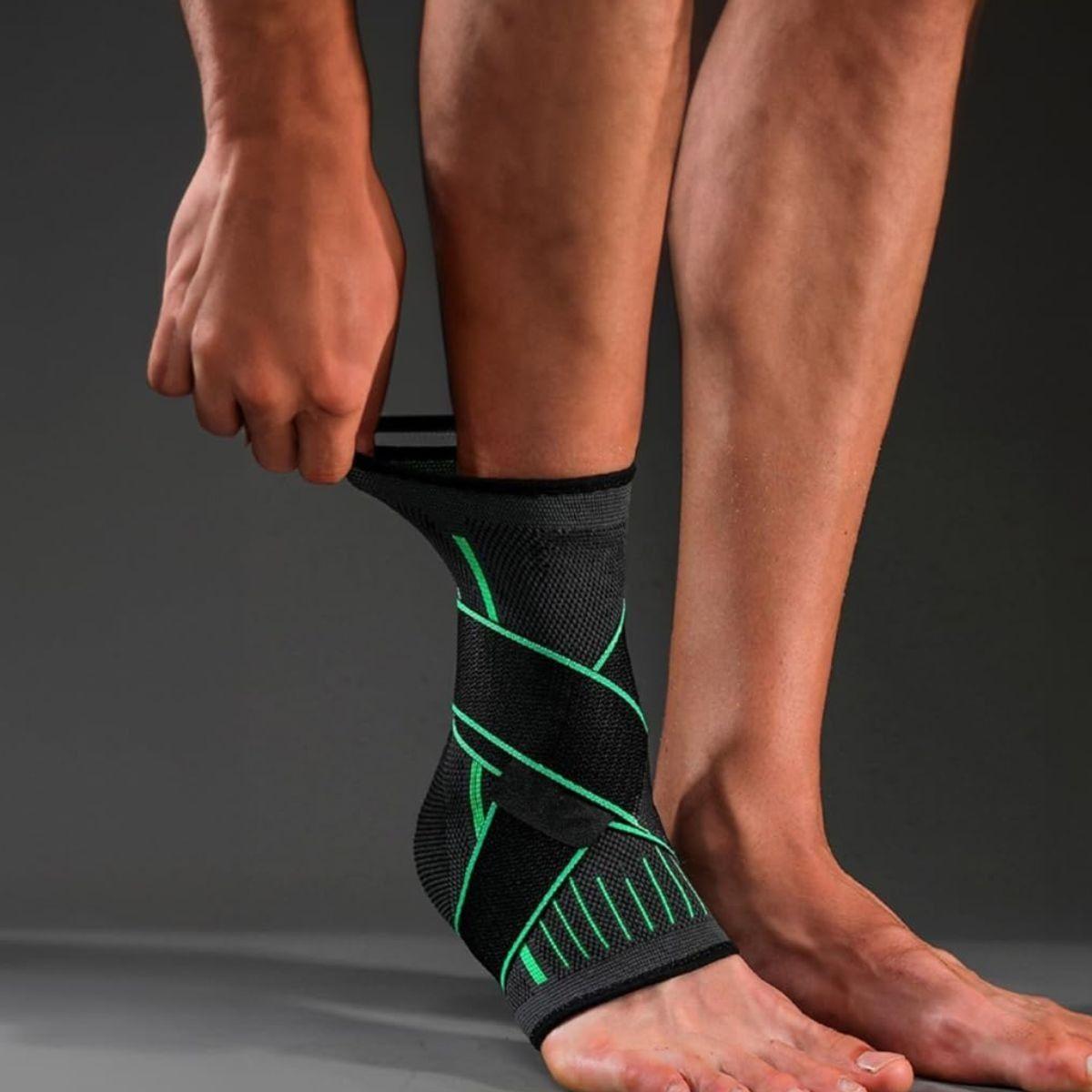 SET 2 TOBILLERAS COMPRESION AJUSTABLE ANATOMICO LAU-1