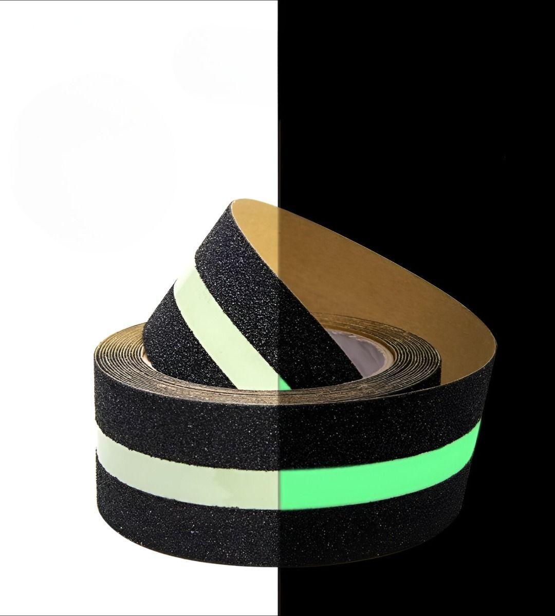 Cinta Seguridad Adhesiva Antideslizante Luminosa 15m Jhn-5