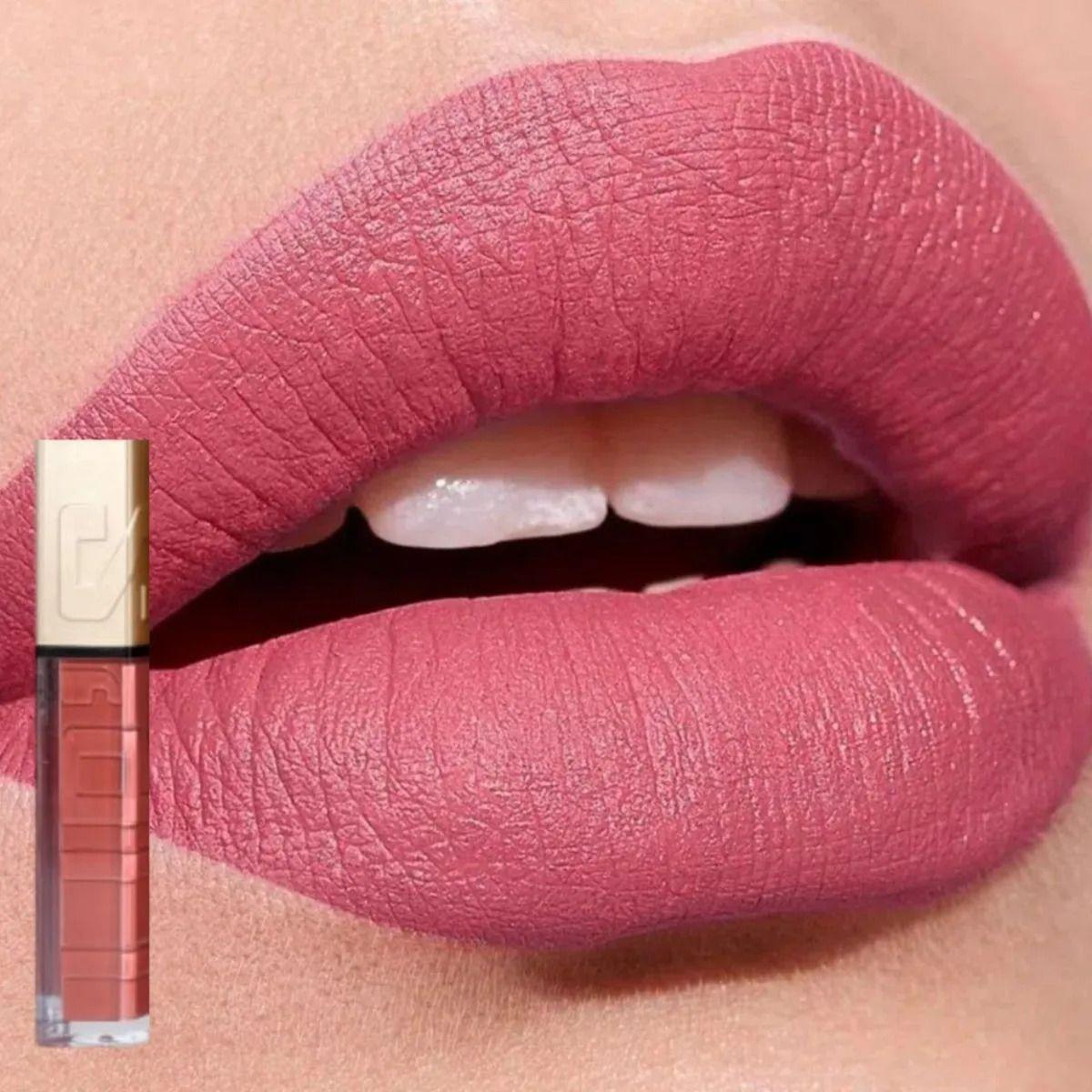 Paq 24 Labiales Líquidos Matte Larga Duración 12 Tonos ALJ-9