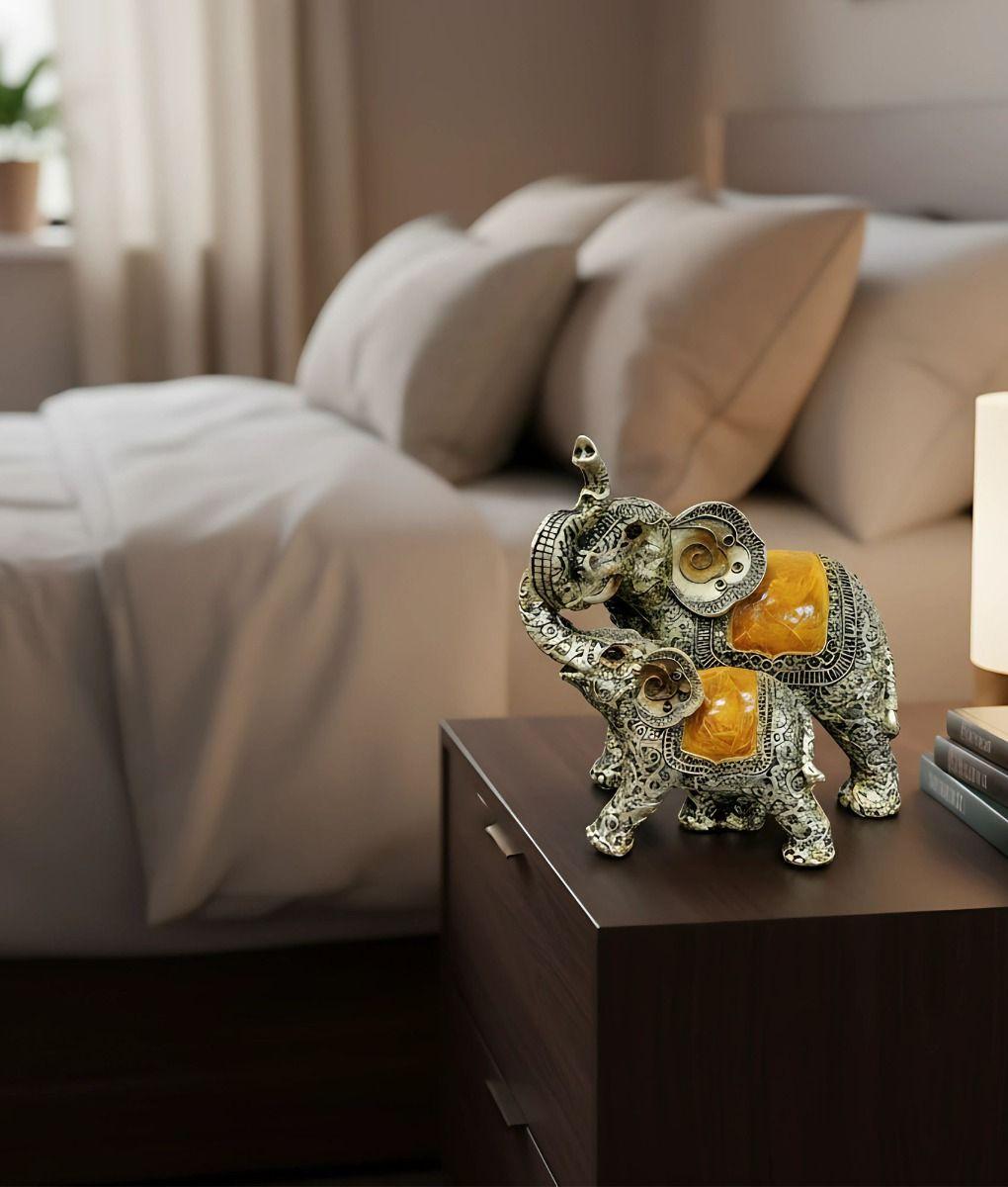 Figura Decorativa Elefante Vintage Adorno Estatua Jhn-6