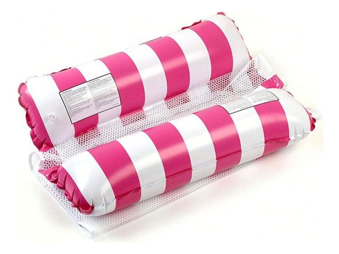 SET 2 INFLABLE FLOTANTE FORMA HAMACA PARA PISCINA LAU-3