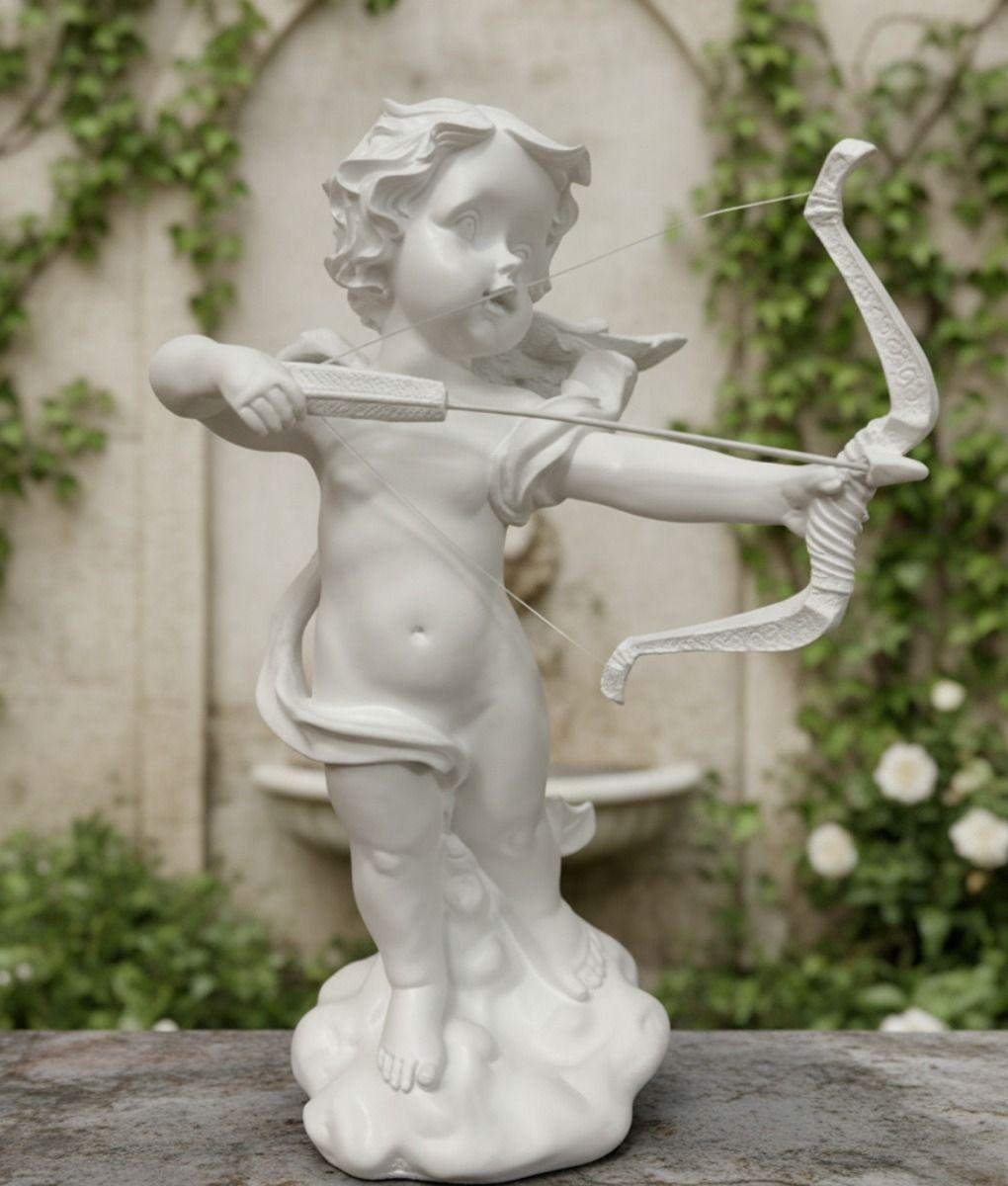 Estatua Decorativa Ángel Cupido Escultura Adorno Hogar Jhn-7