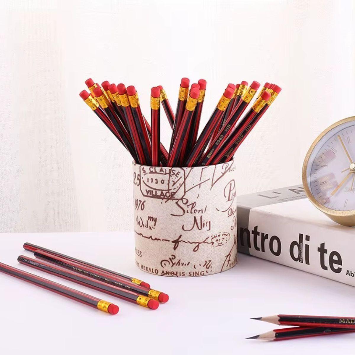 Set 3 Lápiz Escritura Dibujo Compacto Escolar Bocetos Jhn-5