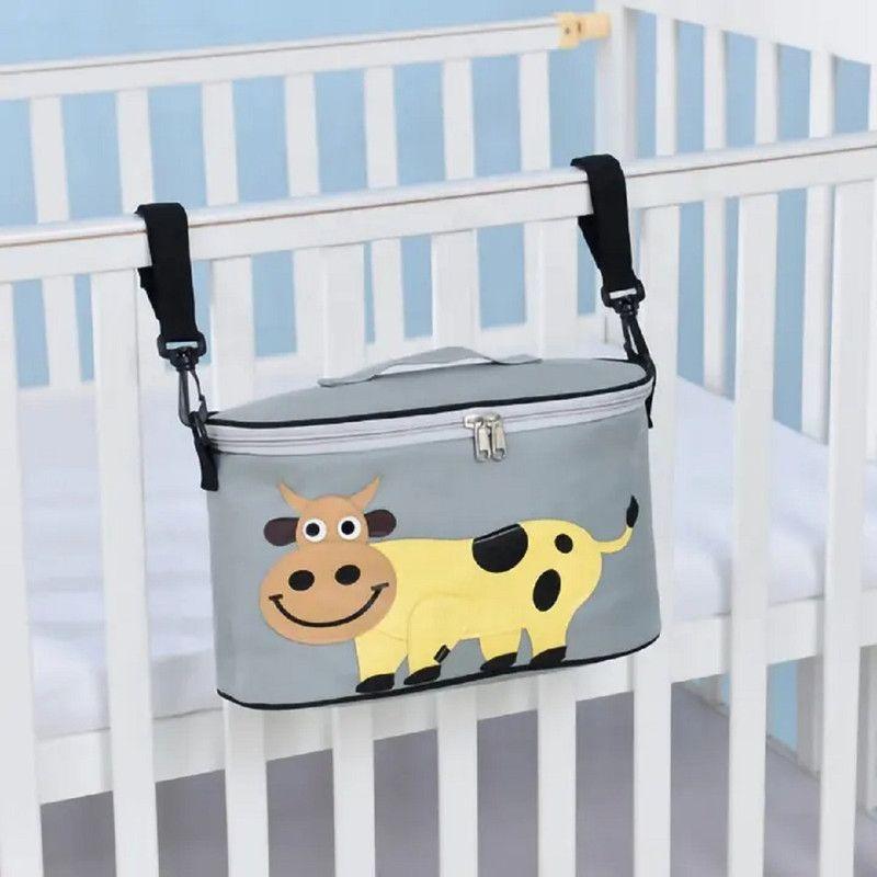 Organizador Coche Pañal Biberon Accesorios Dibujos Bebe Lau-6