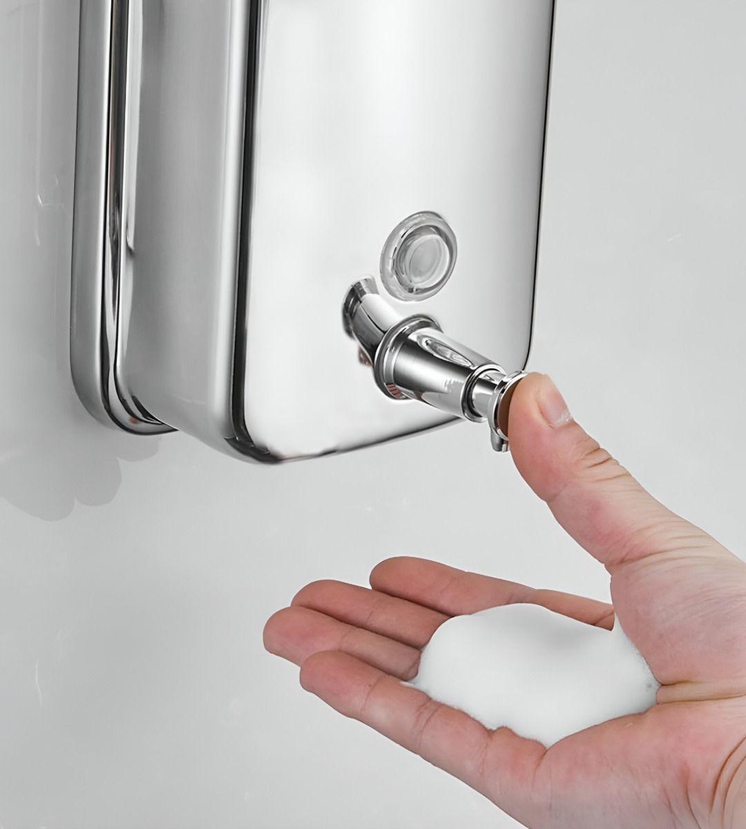 Dispensador Jabón Pared 1000ml Moderno Baño Cocina Jhn-2