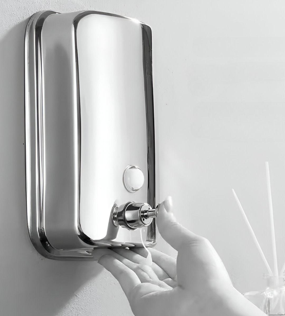 Dispensador Jabón Pared 1000ml Moderno Baño Cocina Jhn-9