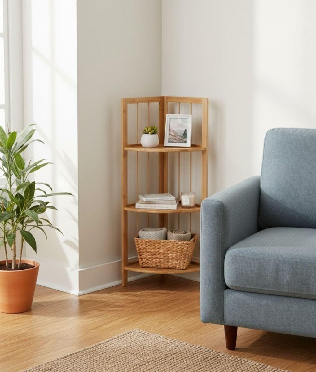 Estante Multifuncional 3 Niveles Organizador Decorativo Jhn-9