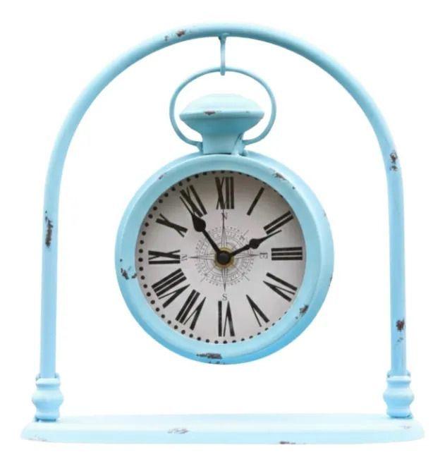 Reloj Decorativo Mesa Vintage Suspensión Estilo Antiguo AJ-0