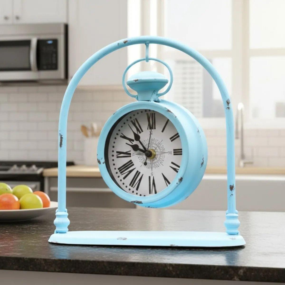 Reloj Decorativo Mesa Vintage Suspensión Estilo Antiguo AJ-8