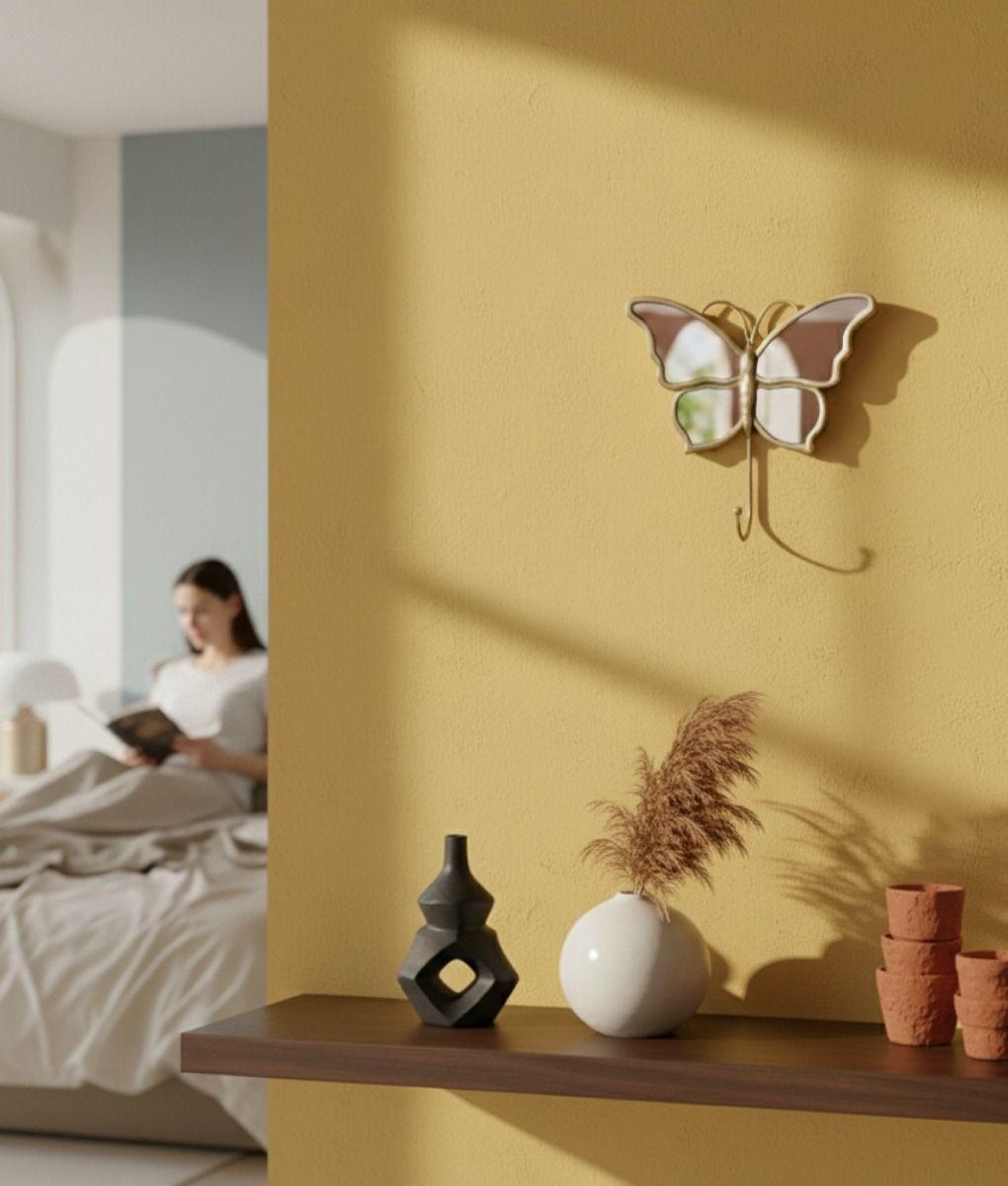 Set 3 Espejo Decorativo Mariposa Adorno Pared Hogar Jhn-3