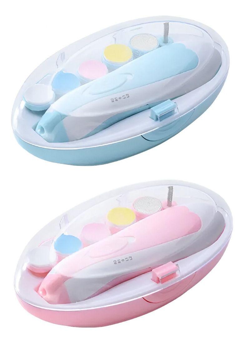Kit Lima Uñas Bebés Cortaúñas Pulidora Versátil Cuidado Jhn-2