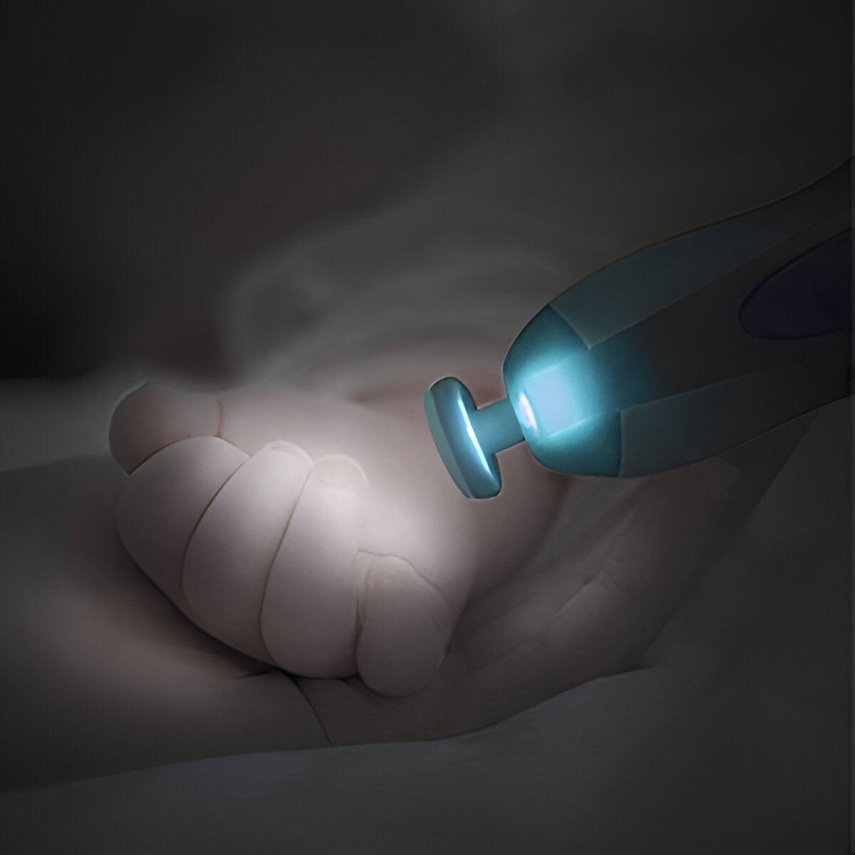 Kit Lima Uñas Bebés Cortaúñas Pulidora Versátil Cuidado Jhn-9