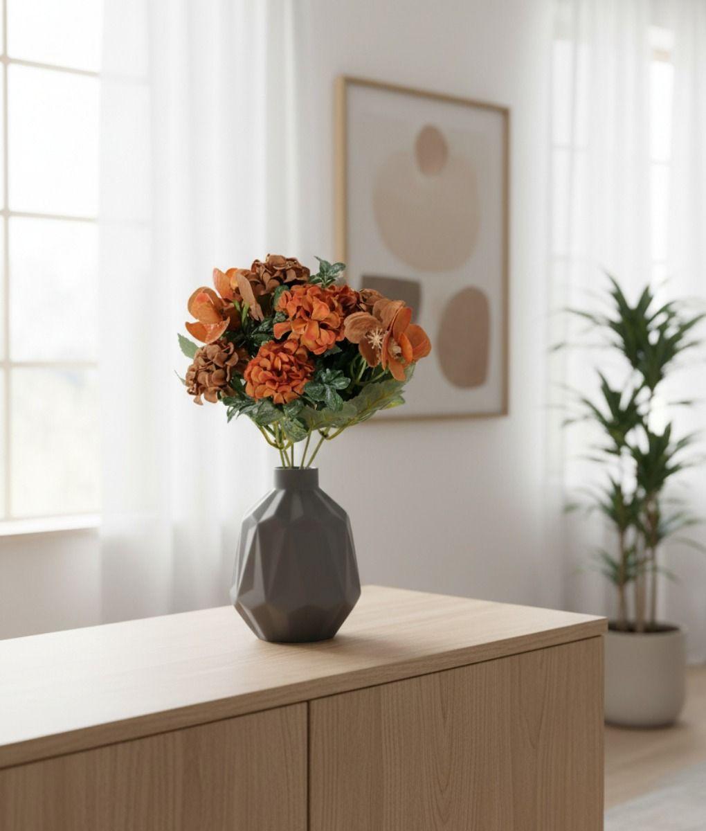 Set 4 Ramo Flores Artificiales Decoración Hogar Adorno Jhn-7