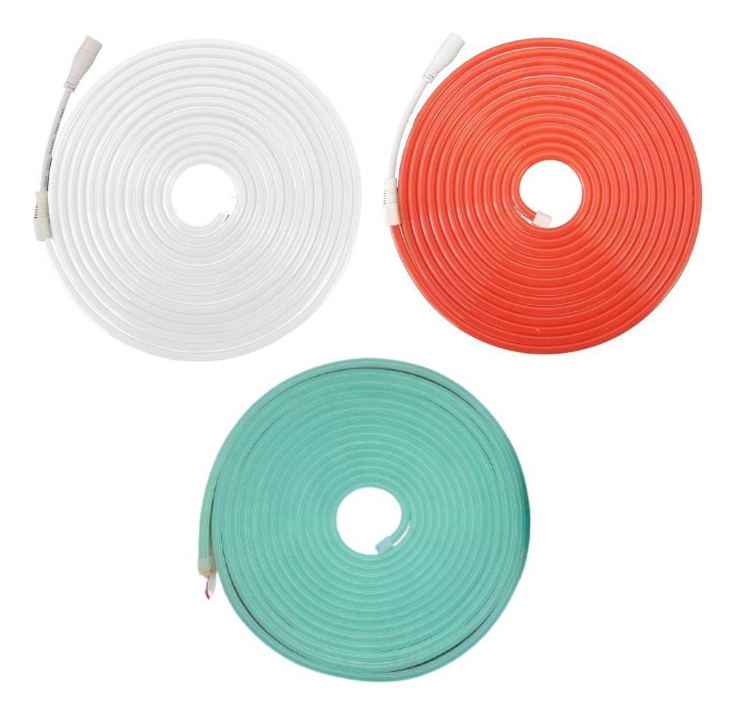 Cinta De Neón Impermeable Flexible Luces LED Colores 5m Jhn-2